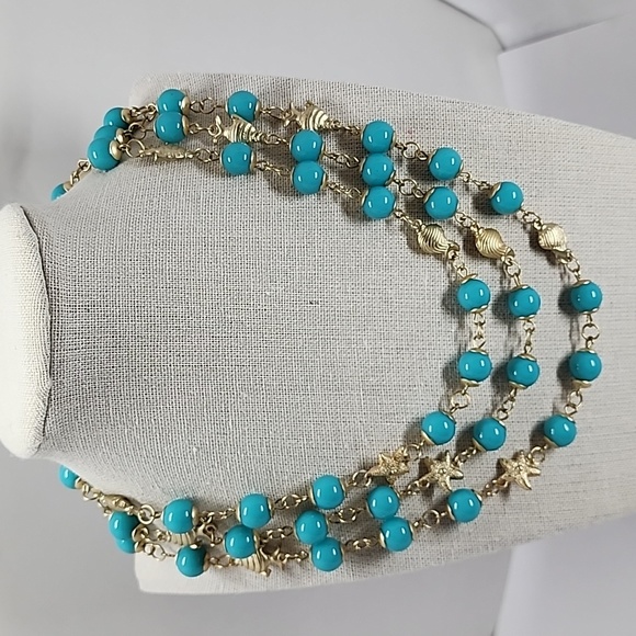 Marlyn Schiff Jewelry Marlyn Schiff Beaded Beach Theme Necklace